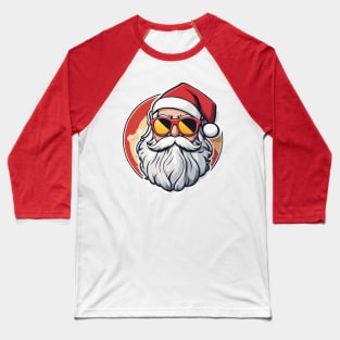 Santa Claus Drawing Baseball T-Shirt